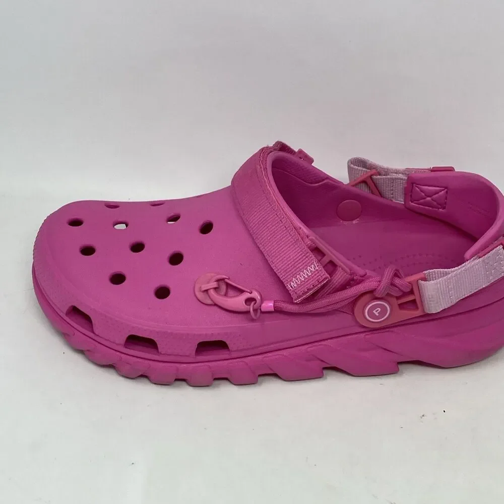 Crocs Unisex Duet 2 Max Post Malone Electric Pink Croslite Clog Size M(10) W(12)